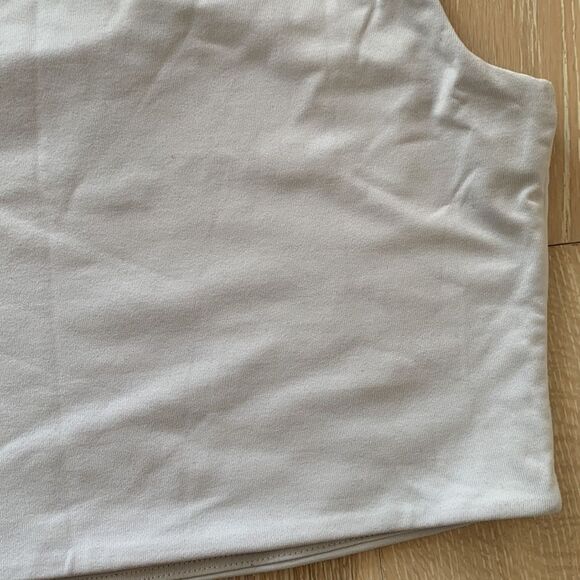 Babaton Contour Scoopneck Tank Crop Light Grey SzL - Picture 6 of 11